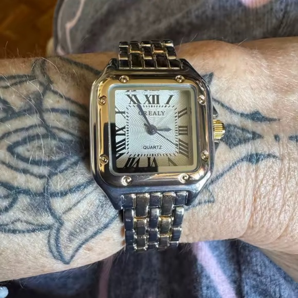 Panthere Two-Tone Classic Stainless Steel Watch - Picture 13 of 16